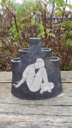 Velký svícen 3  (druhá strana modrá, s prořezem)